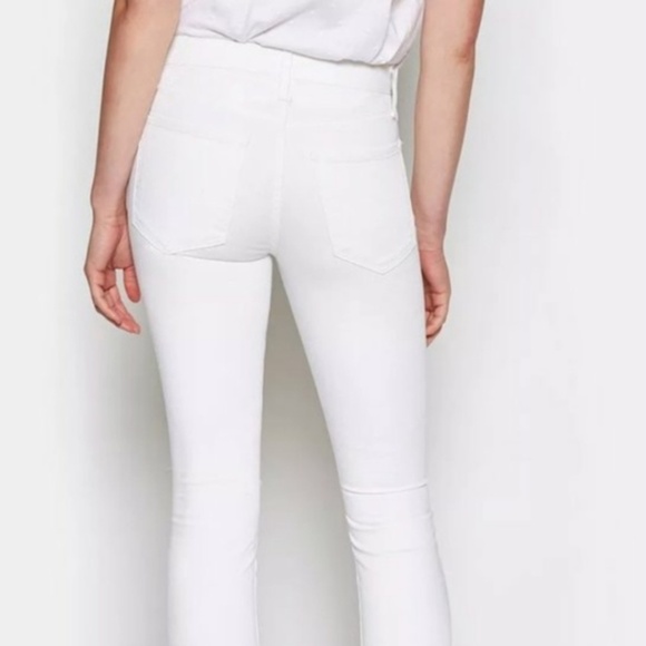 NWT Joie White Mid-rise Skinny Ankle Jeans - Picture 3 of 5